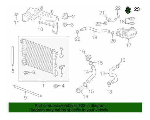 Conector Manguera Deposito Chevrolet Sonic, Buick Encore  Foto 8