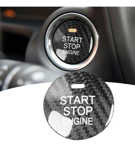 Botn Carbn Start Stop Emblema Mazda 2 3 6 Cx3 Cx5 Mx5 Foto 5