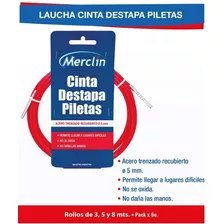 Laucha Cinta Destapa Piletas Merclin 8mts