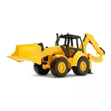 Brinquedo Trator Retroescavadeira Construction Wl1200 Silmar