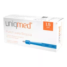 Punch 1.5 Para Biopsia Uniqmed Com 10 Unidades Descartavel