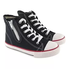 Tenis Street Star Canvas High Kids St0865 Preto