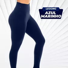 Legging Fitness Cós Alto Supplex Original Zero Transparência