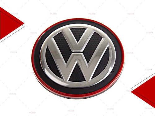  4 Centros De Rin Volkswagen Crossfox 10-14 Filo Rojo 56 Mm Foto 3