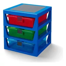 Lego 3 Drawer Storage Rack System Estante Organizador 4095