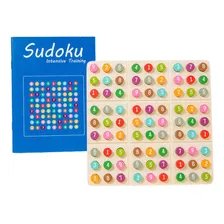 Sudoku De Madeira, Quebra-cabeça Aritmético, Brinquedos De