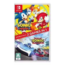 Sonic Mania + Team Sonic Racing Double Pack Standard Edition Sega Nintendo Switch Físico