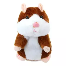 Juguetes Interactivos De Peluche Pro Talking Hamster Color Marrón