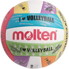 Pelota De Voley Playa Molten #ms500-uluv Tacto Suave Talla 5