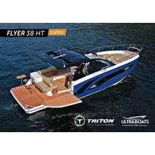 Lancha Triton Flyer 38 Ht || Zero || Diesel