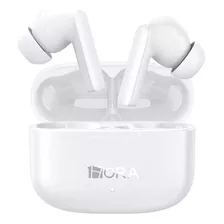 Audífonos In-ear Inalámbricos Bluetooth 5.3 1hora Aut206 Color Blanco