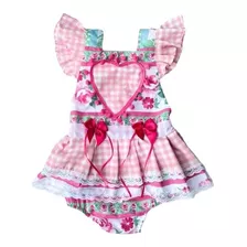 Body Romper Baby Caipira Festa Junina 