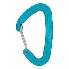 Mosquetón Sencillo Cypher Para Escalada. 22kn Color Azul