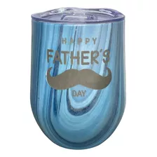 Vaso Termo 12oz Acero Inoxidable Dia Del Padre Feliz Papá 6