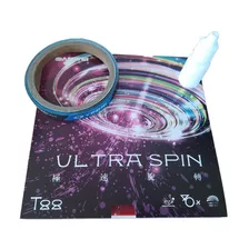 Borracha De Tênis De Mesa T88 Ultra Spin Com Cola E Tape 