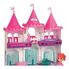 Castelinho Infantil Magic Toys Brinquedo Princesa Com Moveis