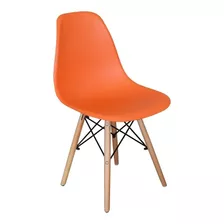 Silla Estilo Eames Naranja, Cerámicas Castro