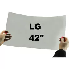 Película 42 Polarizada P/ Tvs LG Todos Modelos + Brinde