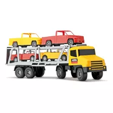 Brinquedo Caminhão Cegonheira Strada Trucks Silmar Cor Sortido