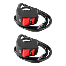 X2 Switch Interruptor Para Moto On/off - Neblineros O Luces