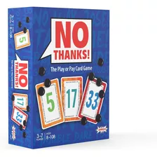 No Thanks Classic Strategy Card Game Parties Family