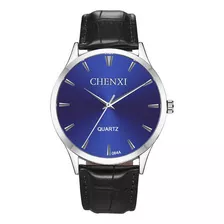 Reloj Casual De Cuero De Cuarzo Chenxi 064aa