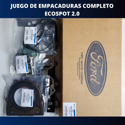 Juego Kit De Empacaduras Ecosport 2.0 Ranger 2.3 Mazda 3 / 6