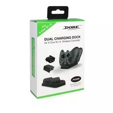 Base Stand Cargador + 2 Baterias Para Xbox One + Cable