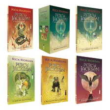 Box Percy Jackson E Os Olimpianos, Série Completa, O Ladrão De Raios, O Mar De Monstros, A Maldição Do Titã, A Batalha Do Labirinto, O Último Olimpiano, Box Exclusivo Com Novas Capas, Intrínseca