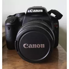 Canon T2i Rebel + Lente Canon 18 - 55 Mm + Estuche Lowepro 