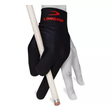 Longoni Guante Cue De Billar - Negro - Talla Nica (para Mano