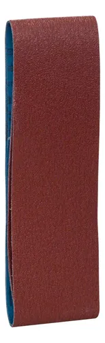 Banda De Lija Bosch 75x533 Madera Pintura X3 Grano 60 80 100 Rojo