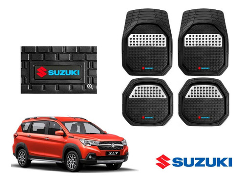Tapetes 3d Logo Suzuki + Cubre Volante Ertiga Xl7 20 A 23 Foto 2