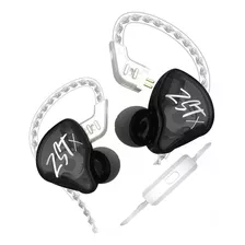 Audífonos In-ear Gamer Kz Zst X With Mic Negro