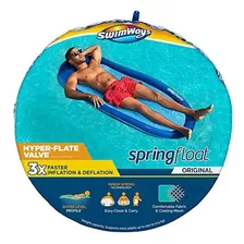 Tumbona Inflable Para Piscina Swimways Spring Float Con Válv