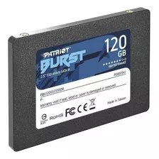 Ssd Burst Patriot 120 Gigas Sata Iii 2,5 6gbps