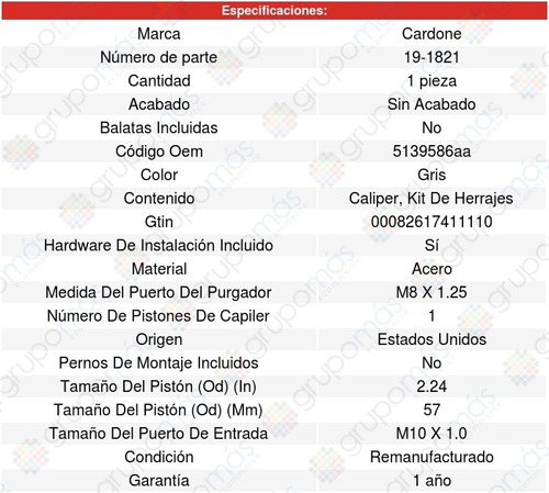 Caliper Freno Delantero Derecho Mercedes-benz E420 1997 Foto 5