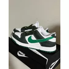 Zapatillas Nike Dunk Low Verde Urbanas Cuero