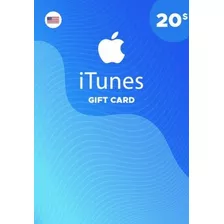 Gift Card Itunes (usa) - 20 Usd