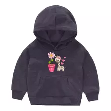 Moletom Infantil Blusa De Frio Girafinha Menina Quente Macio