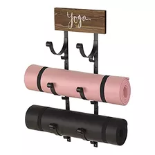 Mygift Rack Para Colchoneta De Yoga/ejercicio De 3 Niveles D