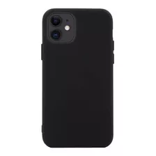 Carcasa Para iPhone 11 Silicona Negro Case Mobilehut