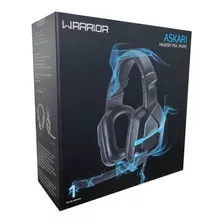 Headset Gamer Warrior Askari P3 Stereo Ps4 Azul - Ph292