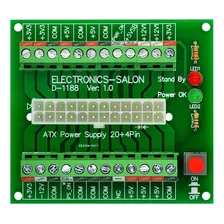Electronics-salon Tablero De Fuente De Poder Atx Dc De 24/2.