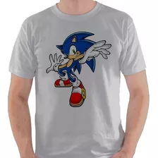 Camiseta Sonic The Hedgehog Anime Jogo Camisa Blusa