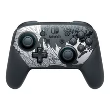 Controle Joystick Sem Fio Nintendo Switch Pro Controller Japon Monster Hunter Rise Sunbreak Edition