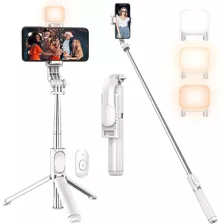 Soporte Flexible Con Trípode Con Luz De Relleno Para Selfie