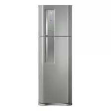 Geladeira Frost Free Electrolux Top Freezer Tf42 Inox Com Freezer 382l 220v