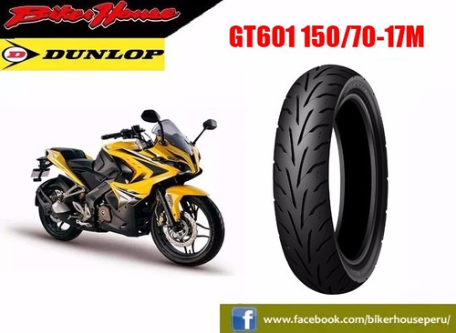 Llanta Dunlop Gt-601 150/70-17-r17- Para Moto Pulsar  Rs200