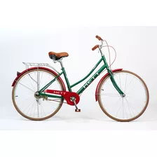 Bicicleta Urbana Kett Rodado 26 Freno Tambor Color Verde